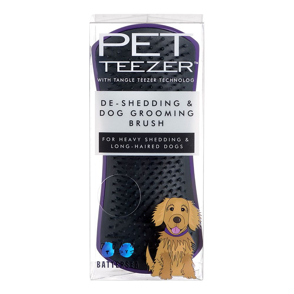 Pet Teezer De-shedding Brush approx. 15 x 6.5 x 6 cm (L x W x H)