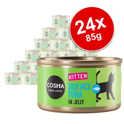 Cosma Original Kitten Saver Pack 24 x 85g Mixed Pack (3 Varieties)