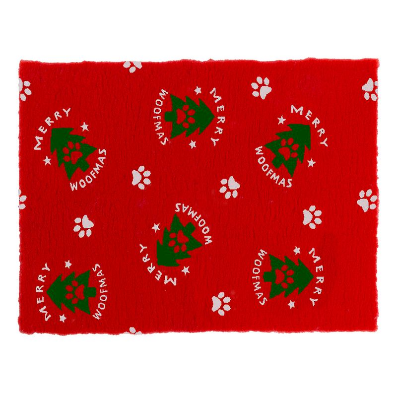 Vetbed® Merry Woofmas Dog Blanket 100 x 75cm (L x W)