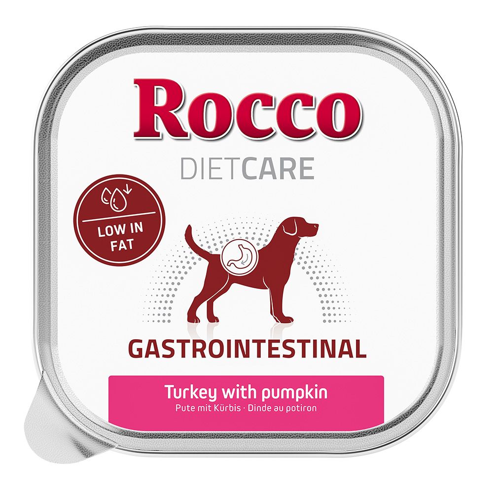 Rocco Diet Care Gastrointestinal - Turkey with Pumpkin 10 x 150g 10 x 150g