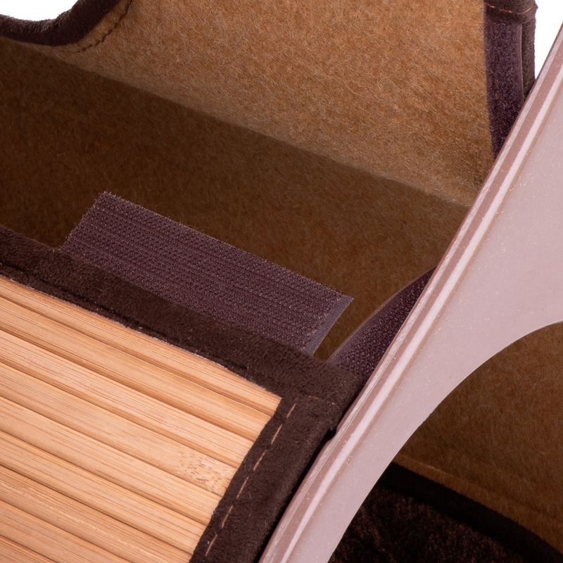 Natural Retreat Radiator Cat Bed Beige/brown