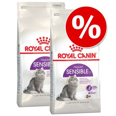 Royal Canin Feline Dry Cat Food Economy Packs Sensible Cat 2 x 10kg