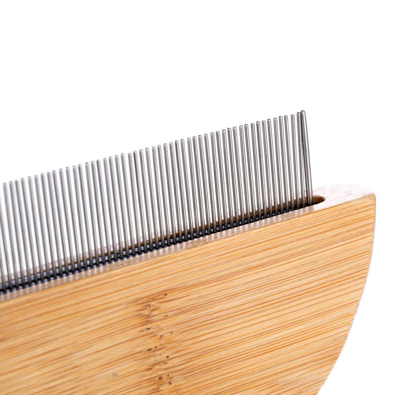 kooa Bamboo Flea Comb 10 x 6.7 x 1 cm (L x W x H)