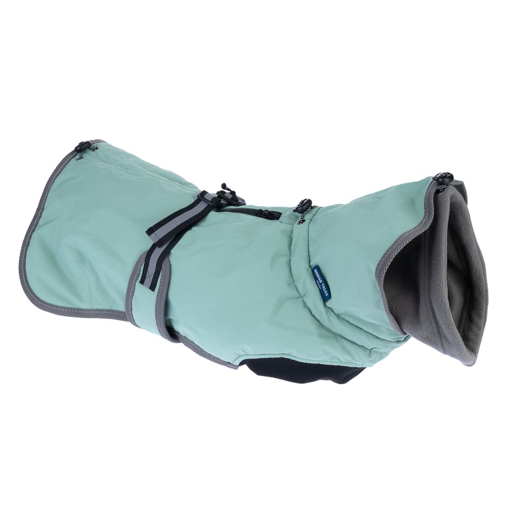 Nomad Tales Bloom Dog Coat - Granite approx. 35cm Back Length