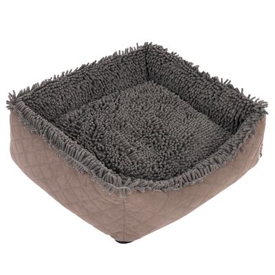 TIAKI Dog Bed Chenille L 65 x W x H 60 x 18 cm