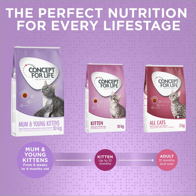 Concept for Life Mum & Young Kittens 3kg