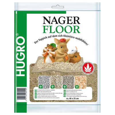 Hugro Hemp Floor for Small Pets 40 x 100 cm (L x W)