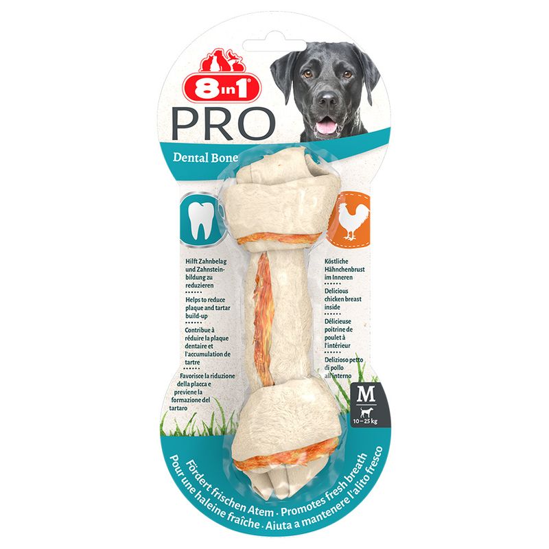 8in1 Pro Dental Chew Bones - Chicken XS (21 Bones)