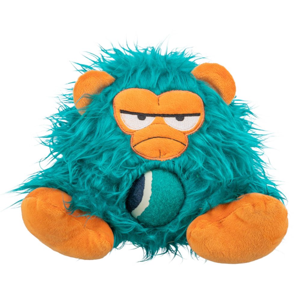 Trixie Monster Dog Toy with Tennis Ball 16 x 18 x 25cm (L x W x H)