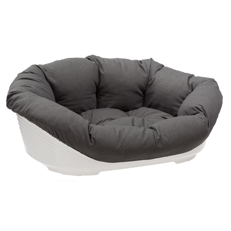 Cover Sofà anthracite for Ferplast basket Siesta Deluxe (without basket) Size 8: L 85 x W x H 62 x 28.5 cm