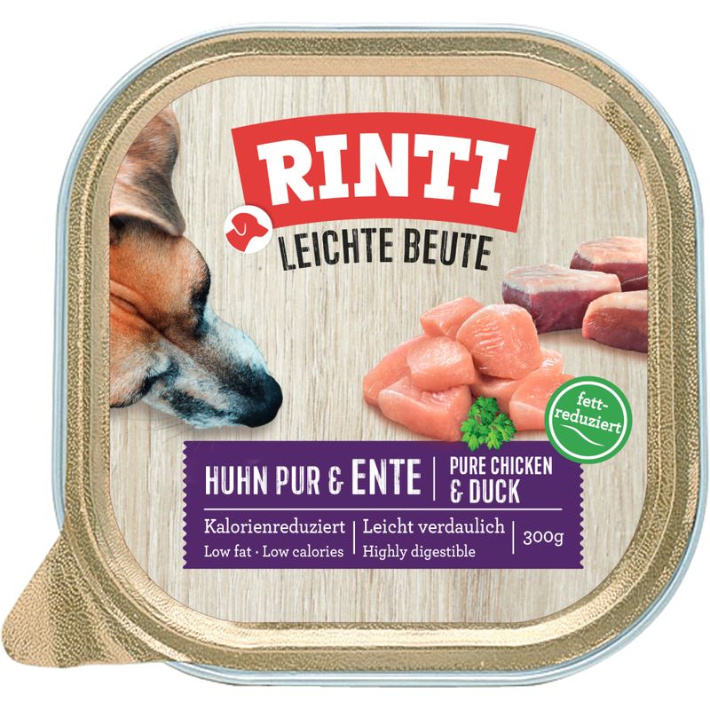 RINTI Light Prey Saver Pack 18 x 300g Chicken & Duck