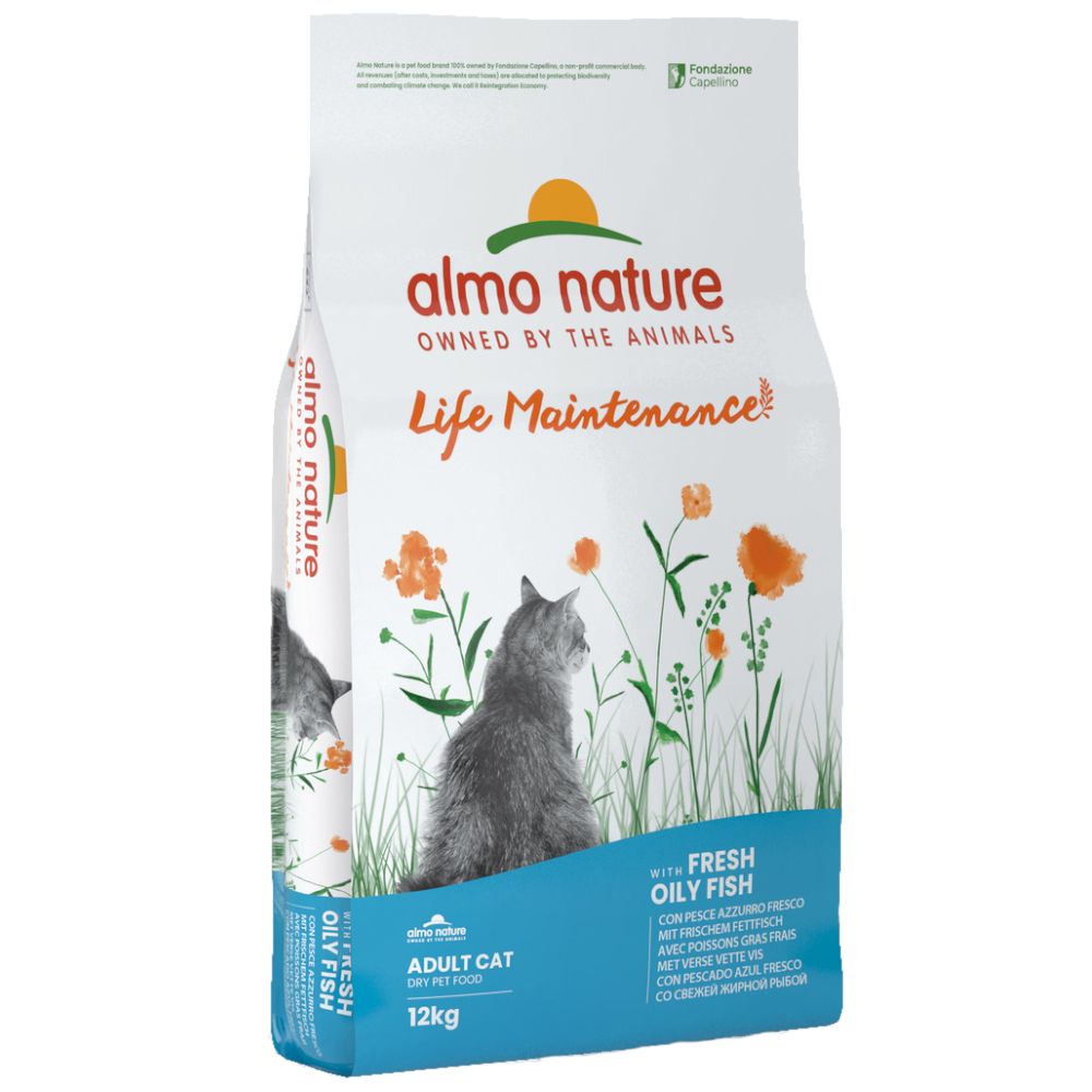 Almo Nature Holistic Maintenance Adult Oily Fish & Rice 400g