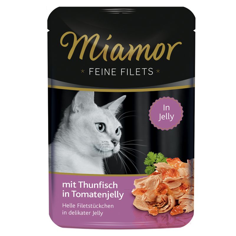 Miamor Fine Fillets in Jelly Saver Pack 24 x 100g Chicken & Tomato