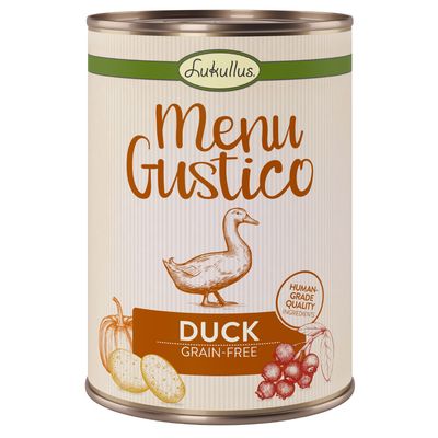 Lukullus Menu Gustico Duck - Grain-free 6 x 800g