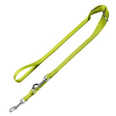 HUNTER Adjustable Lead London - Lime 200cm long, 10mm wide