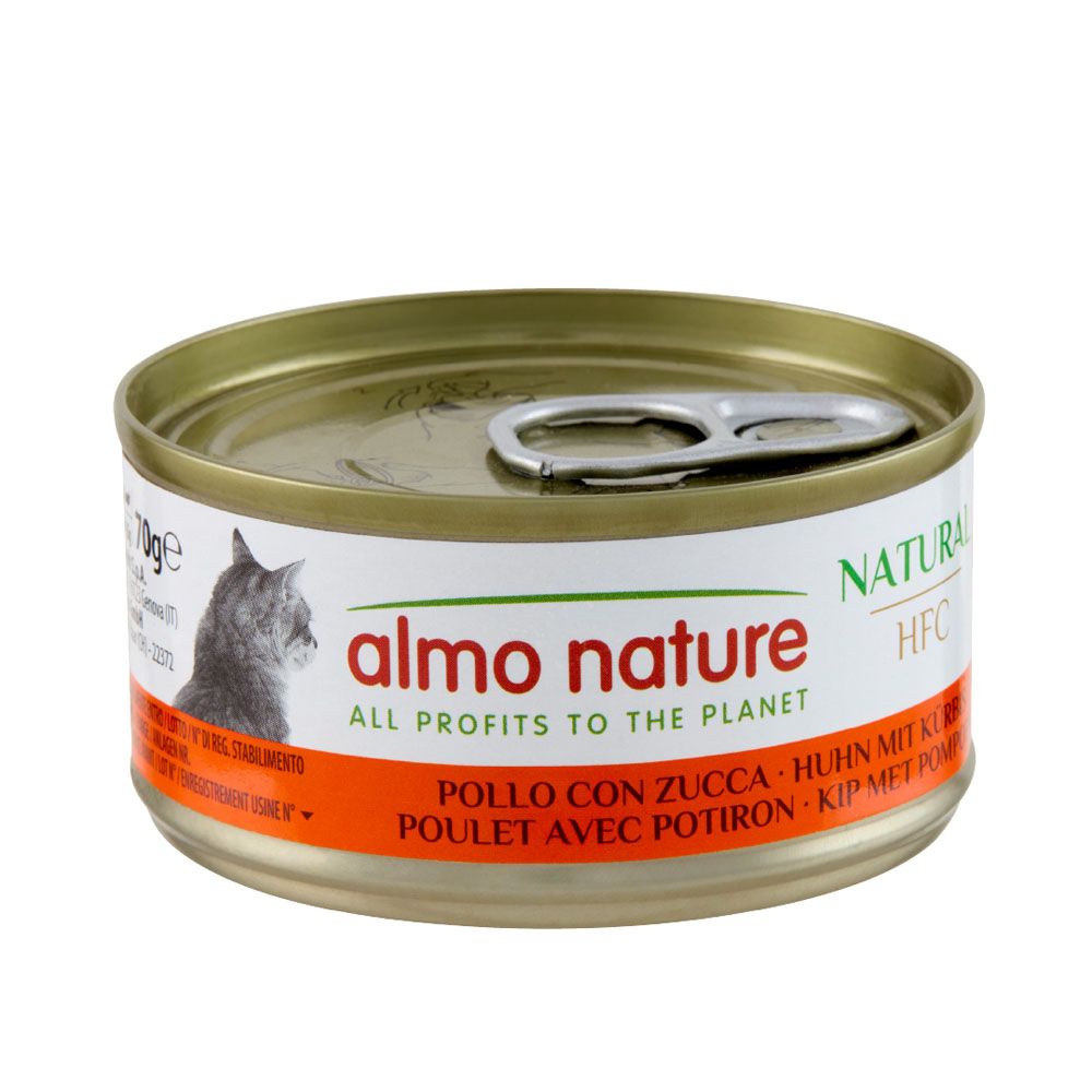 Almo Nature HFC Natural Cans Saver Pack 24 x 70g Atlantic Tuna