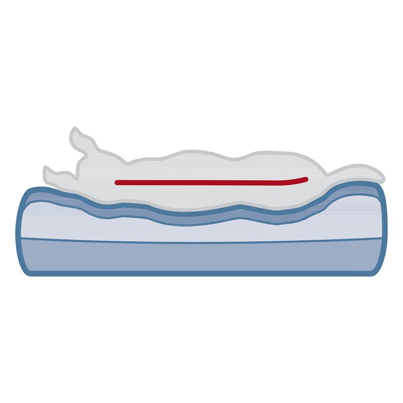 Trixie Vital Bendson Sofa Dog Bed 80 x 60 x 23 cm (L x W x H)