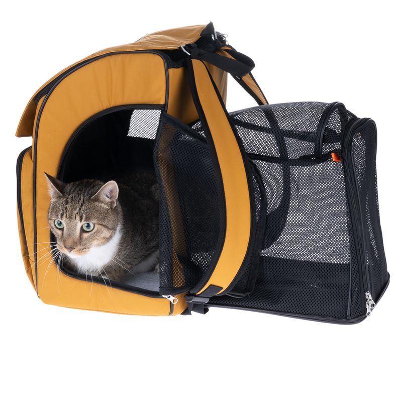 TIAKI Backpack for Pets with Extension 26 x 31 x 43cm (L x W x H)