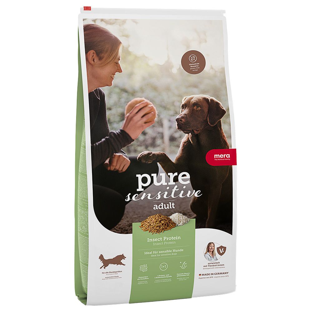 mera pure sensitive Adult Insect Protein 12,5kg 12.5kg