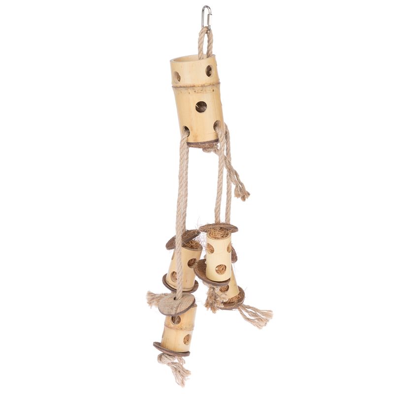TIAKI Bamboo Snack and Climbing Toy approx. 14 x 60cm (diameter x L)