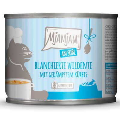 MjAMjAM in Sauce 6 x 185g Wild Duck with Steamed Squash