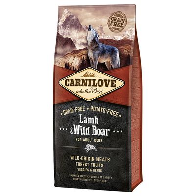Carnilove Adult Lamb Wild Boar 12kg