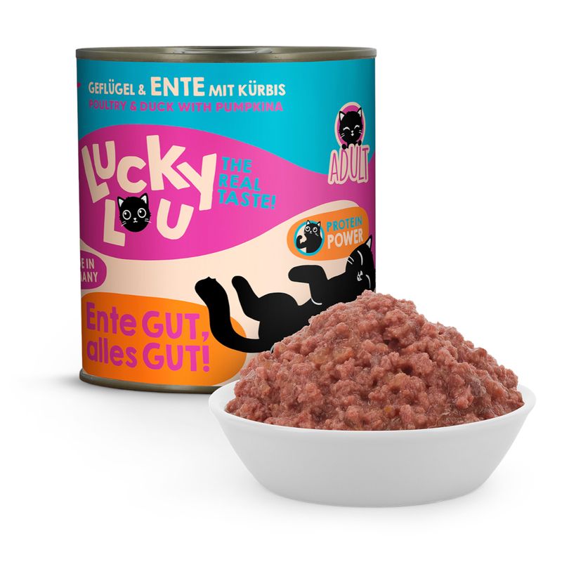 Lucky Lou Adult 6 x 800g Poultry & Trout