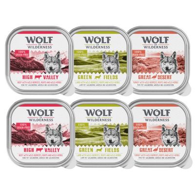 Wolf of Wilderness Adult Classic 6 x 300g High Valley - Beef