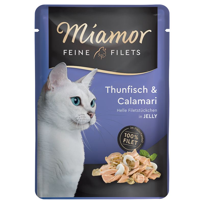 Miamor Fine Fillets Saver Pack 24 x 100g Mixed Pack (4 varieties)
