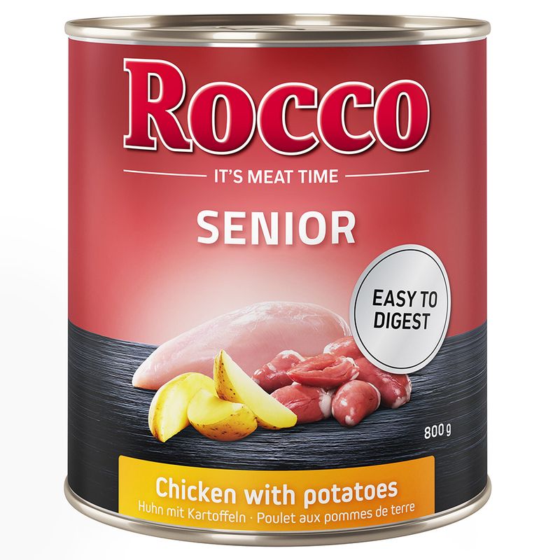Rocco Senior 6 x 800g Poultry with Oat Flakes