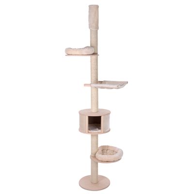 Natural Paradise Ceiling Cat Tree - Magnolia Cream