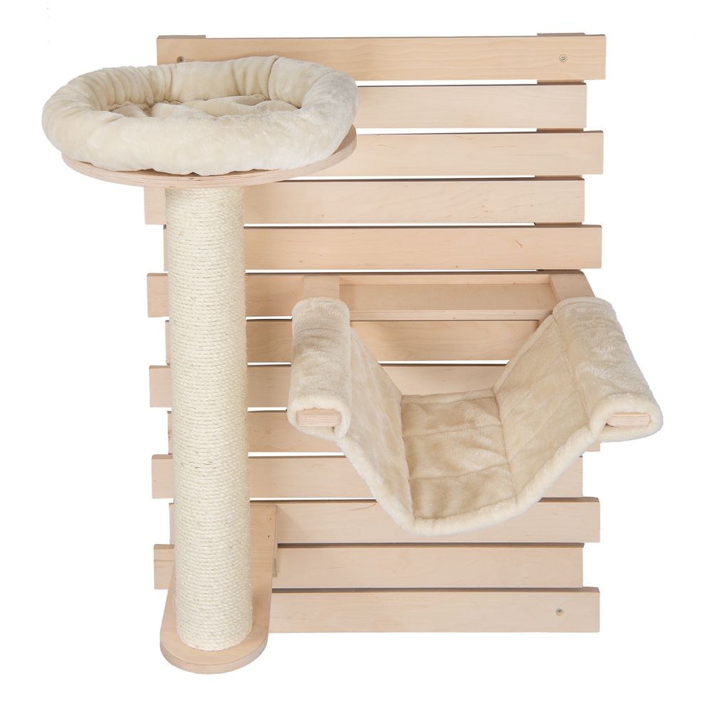 Natural Paradise Wall Scratching Board - Dahlia Cream