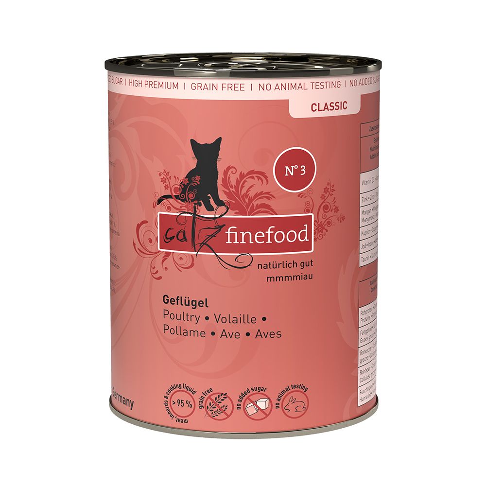 catz finefood Can 6 x 400g Poultry
