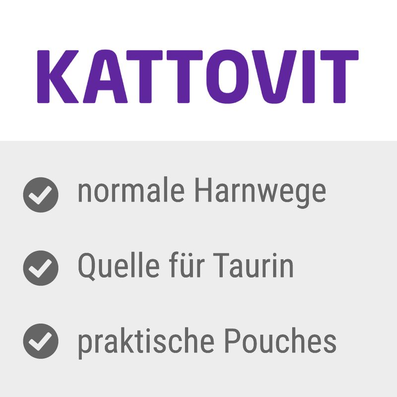 Kattovit Vital Care Sterilised Pouches with Chicken 6 x 85 g