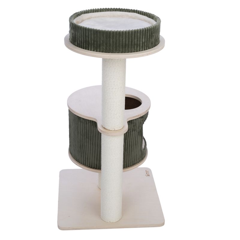 Modern Living Helsinki Scratching Tree S Army Green/Cream