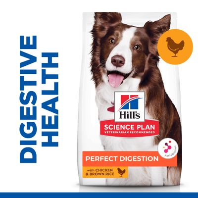 Hill's Science Plan Adult 1+ Perfect Digestion Medium Breed with Chicken 14kg