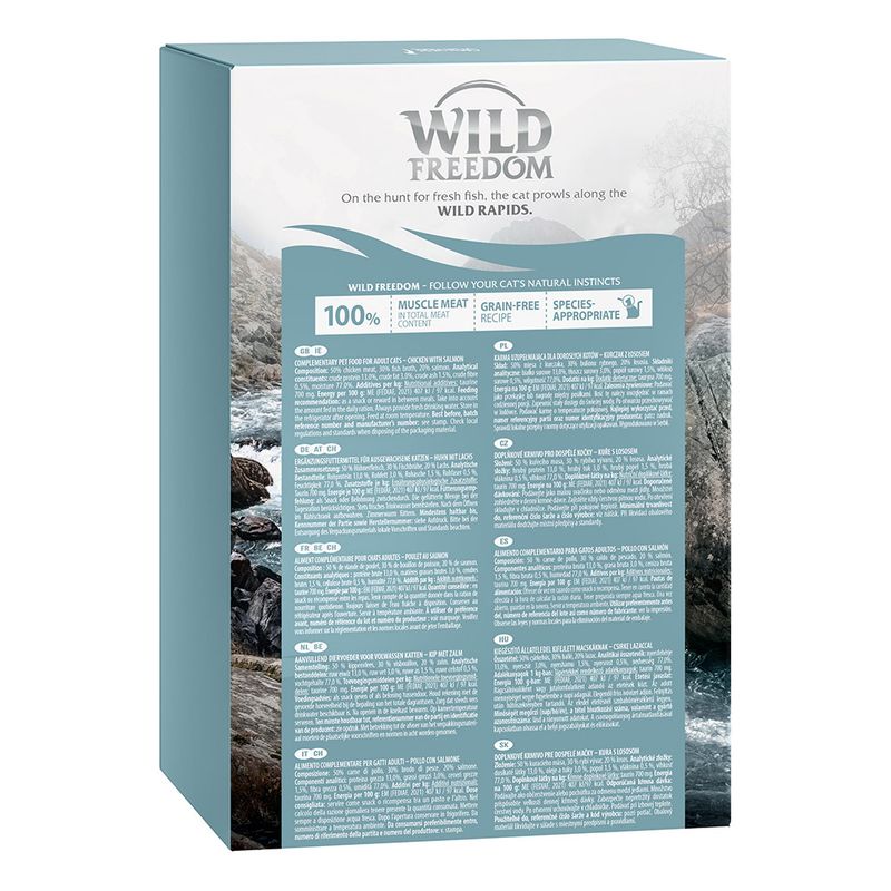 Wild Freedom Instinctive complementary food 6 x 140g Misty Mountains Mixed Pack
