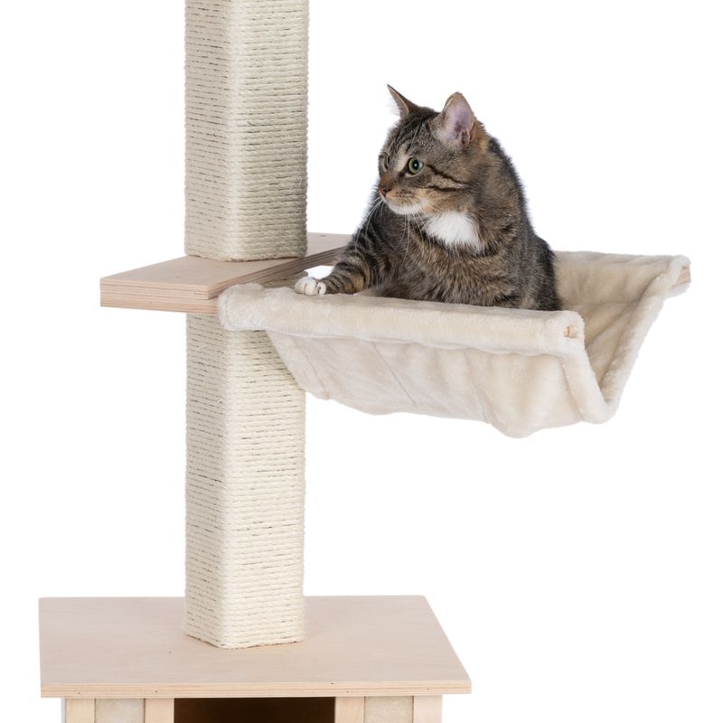 Natural Paradise Ceiling Cat Tree - Orchid Vanda Cream