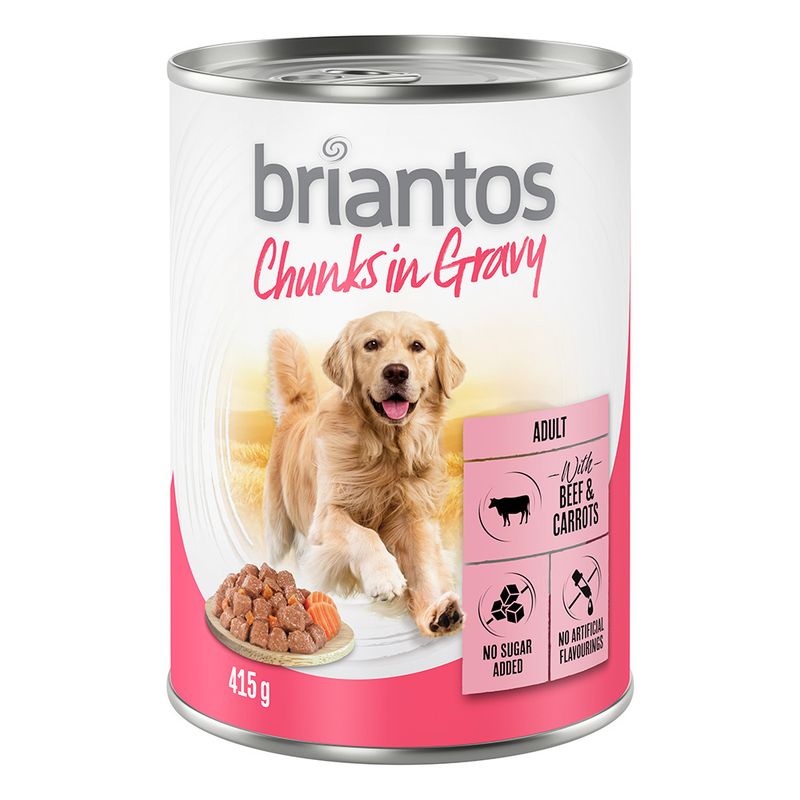 Briantos Chunks in Gravy Mixed Trial Pack 6 x 415g (3 Varieties)