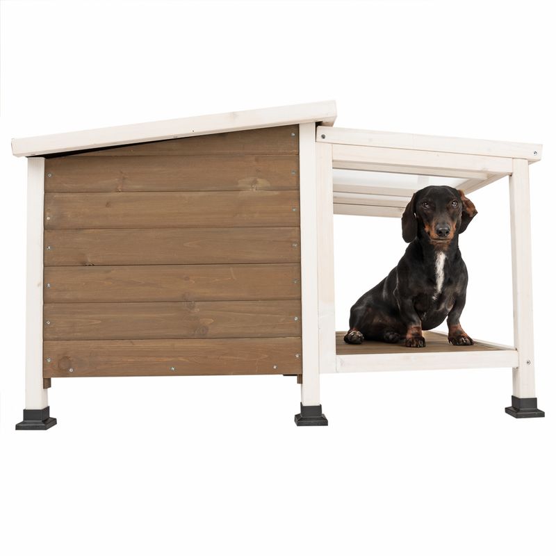 Doug Dog Kennel Size S: 85.7 x 96.5 x 58.3cm (L x D x H)