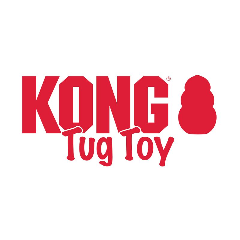KONG dog toy Tug Size M: L 32.4 x W 11.4 x H 2.3 cm
