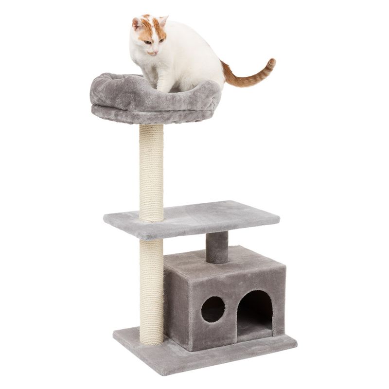 La Digue I Cat Tree Light Grey