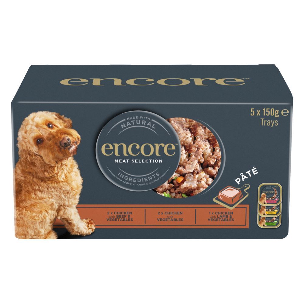 Encore Dog Pâté Multipack Fresh Selection 5 x 150g