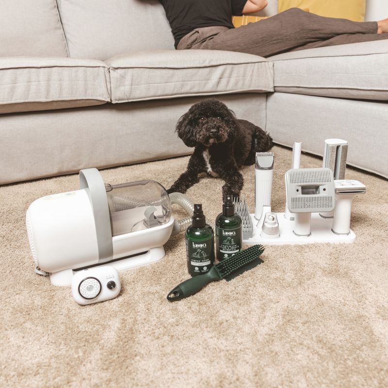 kooa Clippers & Grooming Set for Pets Complete Set