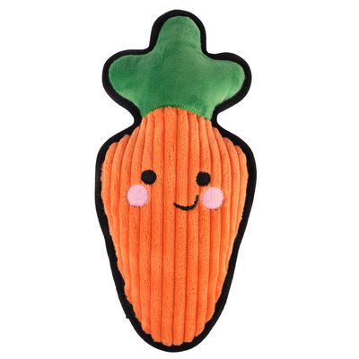 TIAKI Happy Carrot Tough Dog Toy 29 x 14 x 6.5cm (L x W x H)