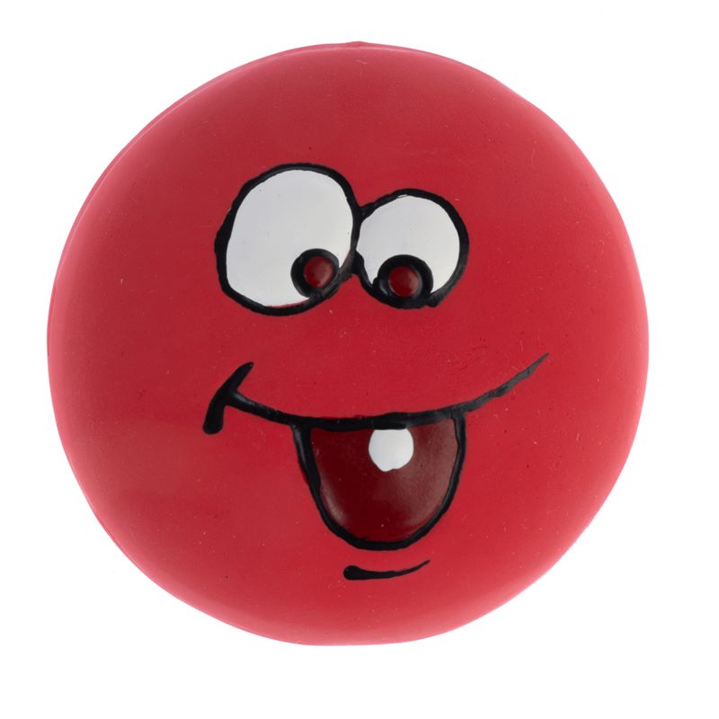 zooplus Basics Emoji Latex Balls Set of 3 (each diameter 5cm)