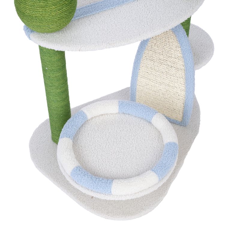 TIAKI Surfer Scratching Tree Green/White/Blue