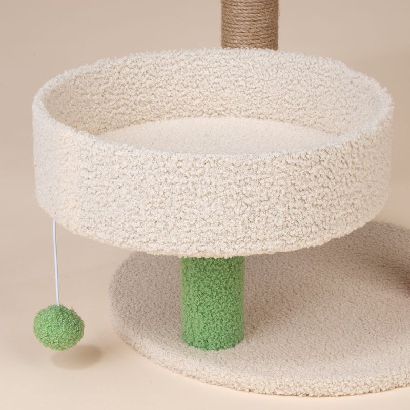 TIAKI Candy Cane Scratching Tree White/Red/Green