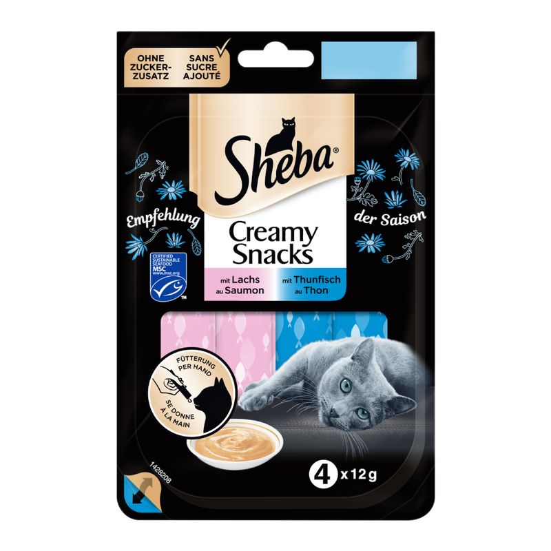 Sheba Creamy Snacks Saver Pack Chicken (20 x 12g)