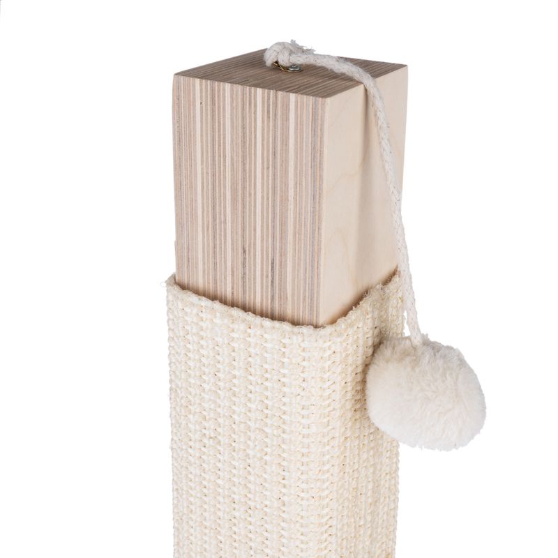 Modern Living Manhattan Scratching Post Cream